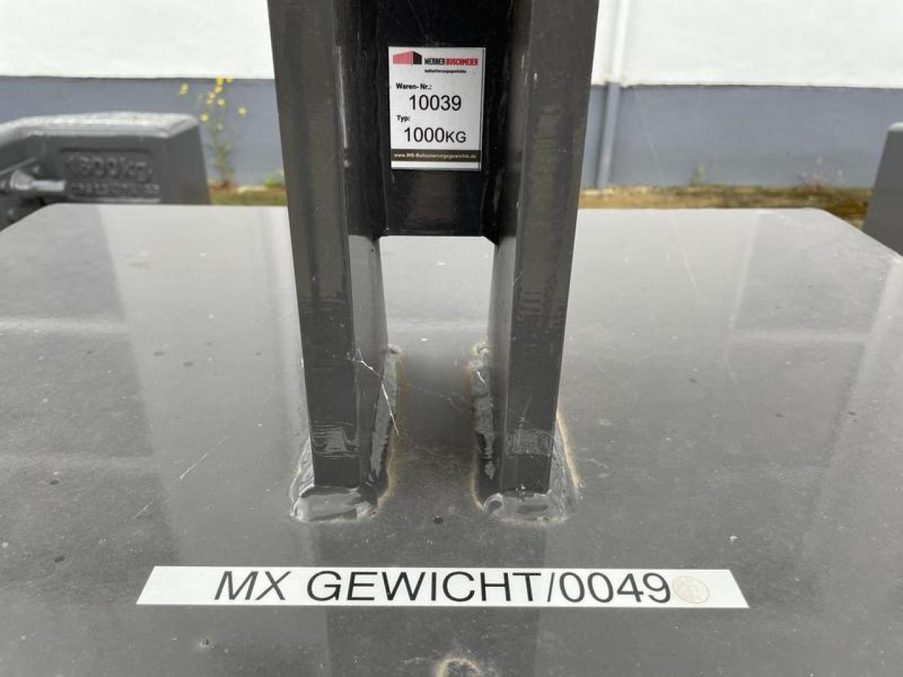 1000KG BUSCHMEIER FRONTGEWICHT - Protuuteg: slika 1000KG BUSCHMEIER FRONTGEWICHT - Protuuteg 1000KG BUSCHMEIER FRONTGEWICHT - Protuuteg: slika 1000KG BUSCHMEIER FRONTGEWICHT - Protuuteg