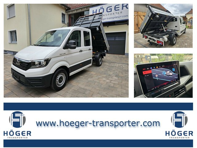 MAN TGE 3.140 Doka L3 Dreiseitenkipper Facelift - Kamion: slika MAN TGE 3.140 Doka L3 Dreiseitenkipper Facelift - Kamion MAN TGE 3.140 Doka L3 Dreiseitenkipper Facelift - Kamion: slika MAN TGE 3.140 Doka L3 Dreiseitenkipper Facelift - Kamion