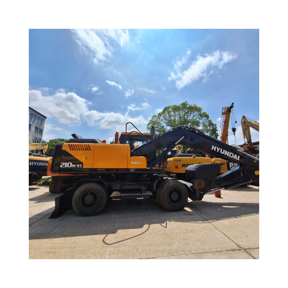 Hyundai 210w-9 wheel excavator - Bager na kotačima: slika Hyundai 210w-9 wheel excavator - Bager na kotačima Hyundai 210w-9 wheel excavator - Bager na kotačima: slika Hyundai 210w-9 wheel excavator - Bager na kotačima