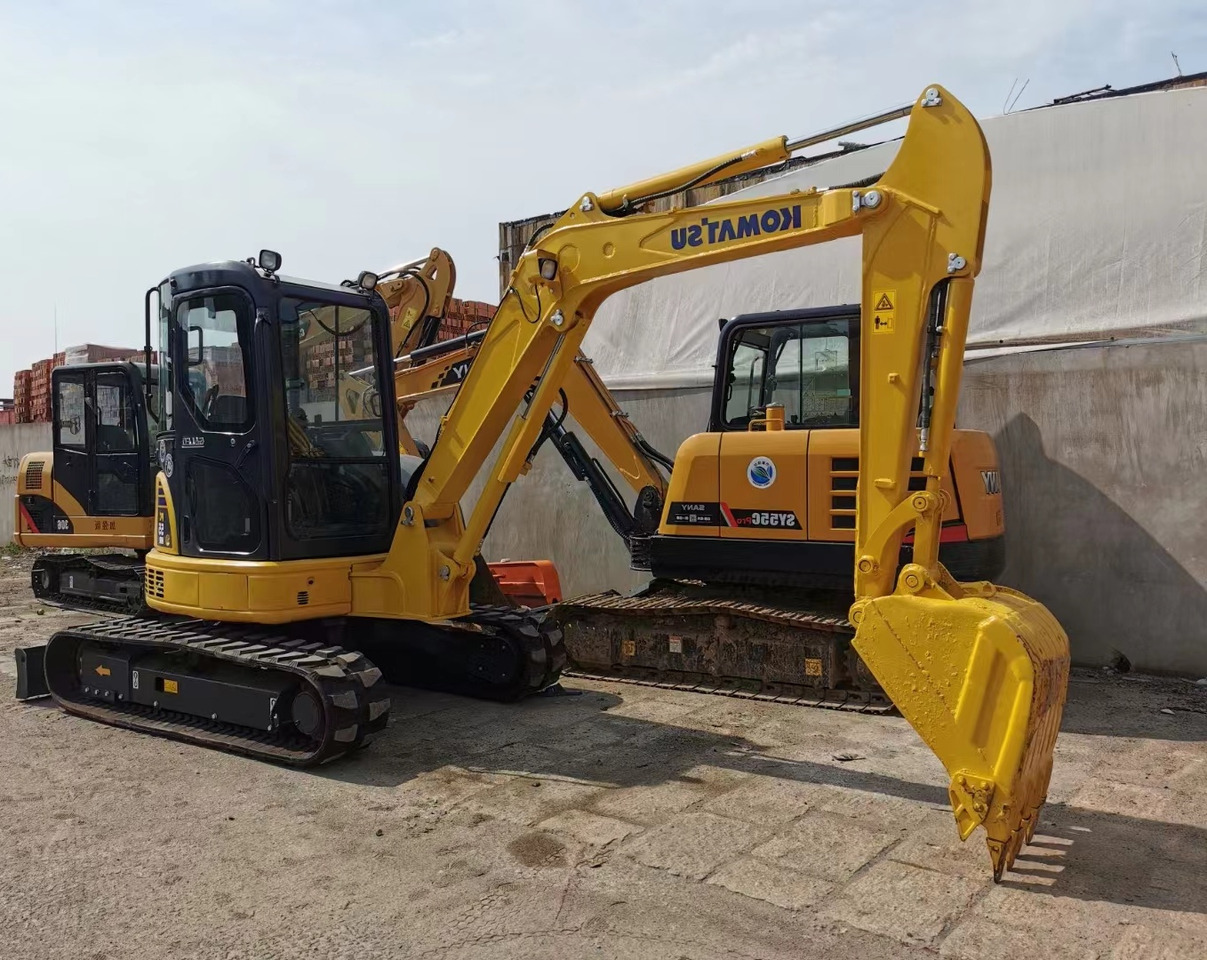 Komatsu PC55MR-3 Excavator - Mini bager: slika Komatsu PC55MR-3 Excavator - Mini bager Komatsu PC55MR-3 Excavator - Mini bager: slika Komatsu PC55MR-3 Excavator - Mini bager