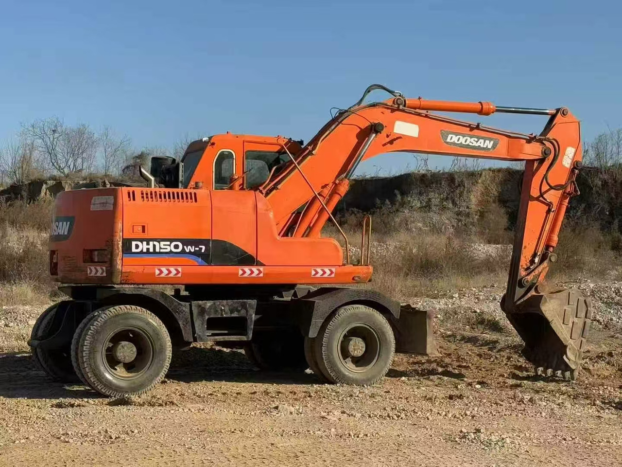 Doosan Doosan dh150w-7 wheel excavator - Bager na kotačima: slika doosan Doosan dh150w-7 wheel excavator - Bager na kotačima Doosan Doosan dh150w-7 wheel excavator - Bager na kotačima: slika doosan Doosan dh150w-7 wheel excavator - Bager na kotačima