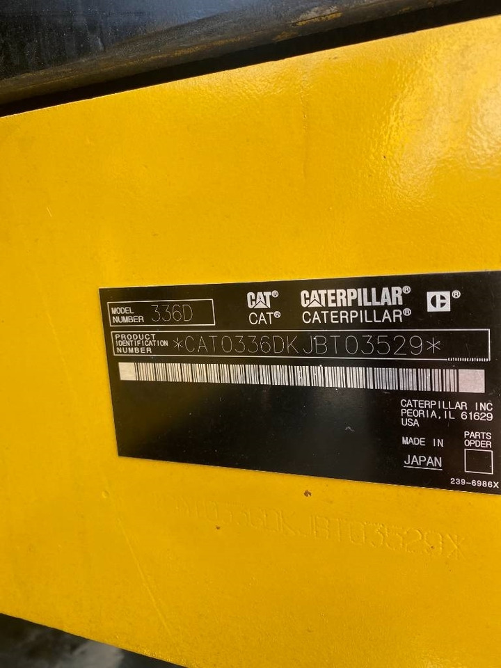 CAT 336 - Bager gusjeničar: slika CAT 336 - Bager gusjeničar CAT 336 - Bager gusjeničar: slika CAT 336 - Bager gusjeničar