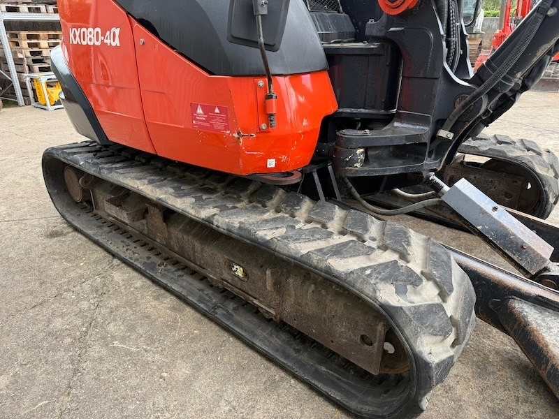 Kubota KX 080-4 - Mini bager: slika Kubota KX 080-4 - Mini bager Kubota KX 080-4 - Mini bager: slika Kubota KX 080-4 - Mini bager
