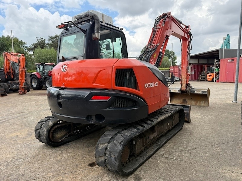 Kubota KX 080-4 - Mini bager: slika Kubota KX 080-4 - Mini bager Kubota KX 080-4 - Mini bager: slika Kubota KX 080-4 - Mini bager