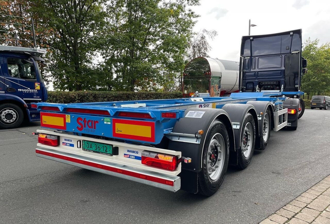 Star Yagcilar Telescopic container carrier - Transporter kontejnera/ Poluprikolica s izmjenjivim sanducima: slika Star Yagcilar Telescopic container carrier - Transporter kontejnera/ Poluprikolica s izmjenjivim sanducima Star Yagcilar Telescopic container carrier - Transporter kontejnera/ Poluprikolica s izmjenjivim sanducima: slika Star Yagcilar Telescopic container carrier - Transporter kontejnera/ Poluprikolica s izmjenjivim sanducima
