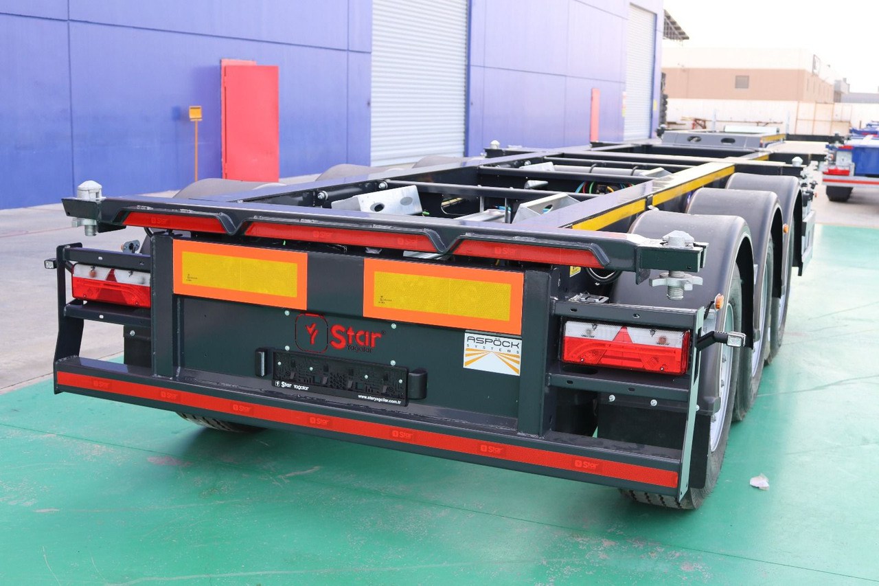 Star Yagcilar Telescopic container carrier - Transporter kontejnera/ Poluprikolica s izmjenjivim sanducima: slika Star Yagcilar Telescopic container carrier - Transporter kontejnera/ Poluprikolica s izmjenjivim sanducima Star Yagcilar Telescopic container carrier - Transporter kontejnera/ Poluprikolica s izmjenjivim sanducima: slika Star Yagcilar Telescopic container carrier - Transporter kontejnera/ Poluprikolica s izmjenjivim sanducima