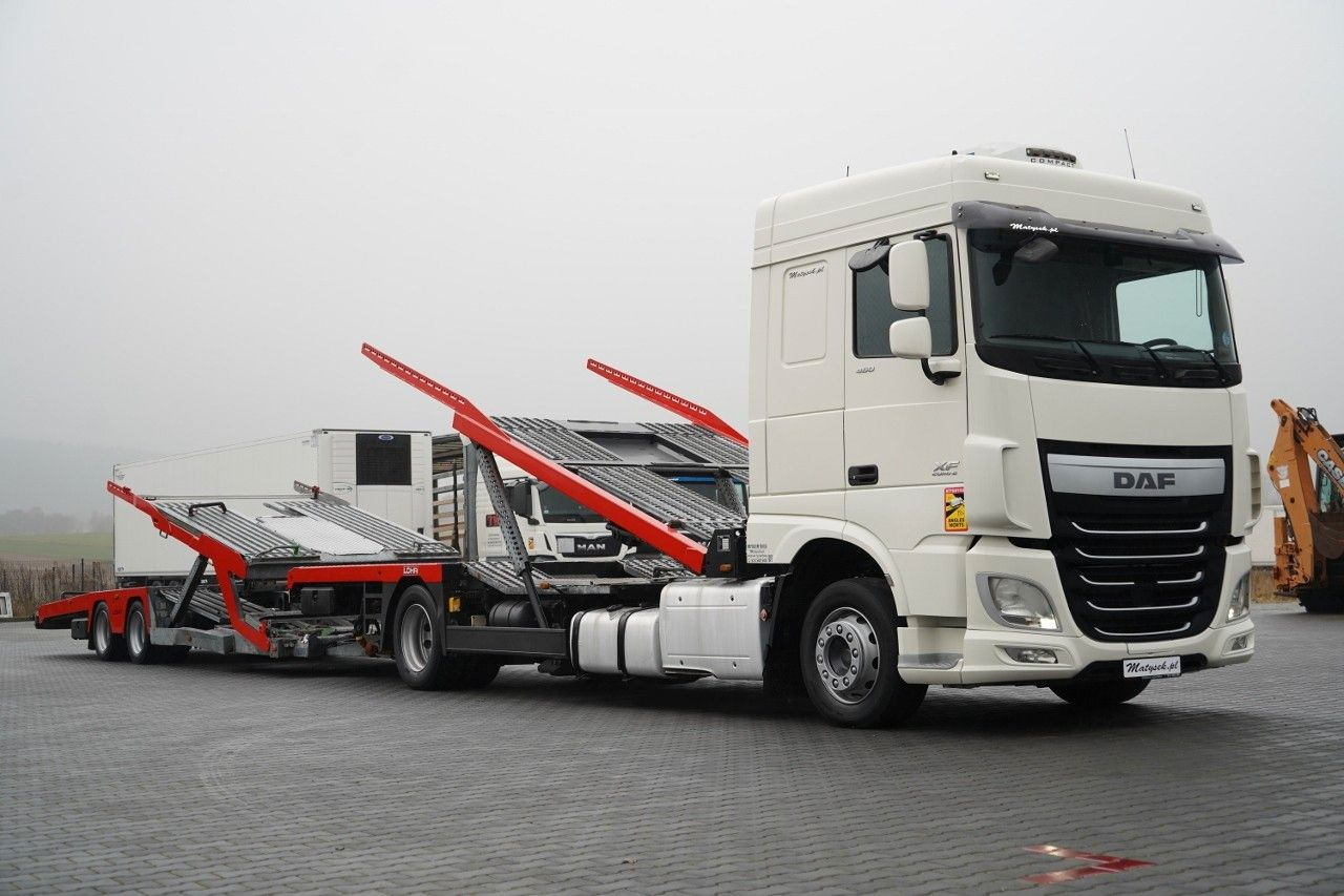DAF XF 480 / LORA / LOHR / 16,5 M / 4 DOSTAWCZAKI / - Autotransporter: slika DAF XF 480 / LORA / LOHR / 16,5 M / 4 DOSTAWCZAKI / - Autotransporter DAF XF 480 / LORA / LOHR / 16,5 M / 4 DOSTAWCZAKI / - Autotransporter: slika DAF XF 480 / LORA / LOHR / 16,5 M / 4 DOSTAWCZAKI / - Autotransporter