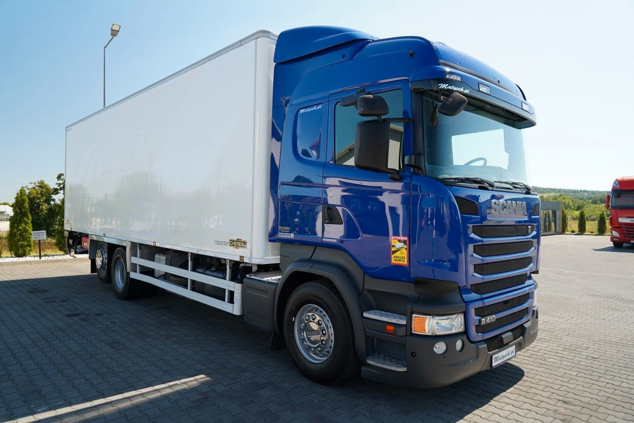 Scania R 410 / 6X2 / CHŁODNIA / SOLÓWKA / Agregat CARRI - Kamion hladnjača: slika Scania R 410 / 6X2 / CHŁODNIA / SOLÓWKA / Agregat CARRI - Kamion hladnjača Scania R 410 / 6X2 / CHŁODNIA / SOLÓWKA / Agregat CARRI - Kamion hladnjača: slika Scania R 410 / 6X2 / CHŁODNIA / SOLÓWKA / Agregat CARRI - Kamion hladnjača