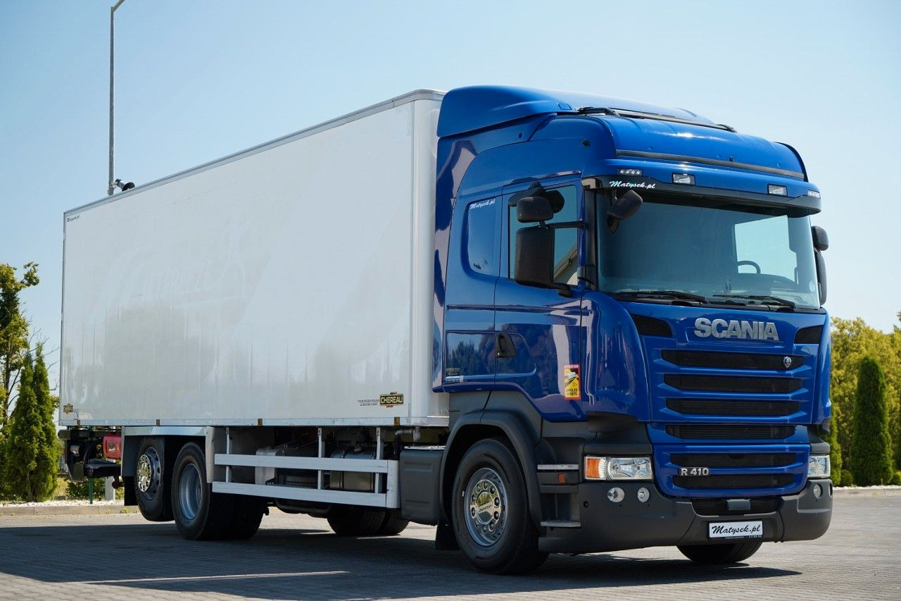 Scania R 410 / 6X2 / CHŁODNIA / SOLÓWKA / Agregat CARRI - Kamion hladnjača: slika Scania R 410 / 6X2 / CHŁODNIA / SOLÓWKA / Agregat CARRI - Kamion hladnjača Scania R 410 / 6X2 / CHŁODNIA / SOLÓWKA / Agregat CARRI - Kamion hladnjača: slika Scania R 410 / 6X2 / CHŁODNIA / SOLÓWKA / Agregat CARRI - Kamion hladnjača