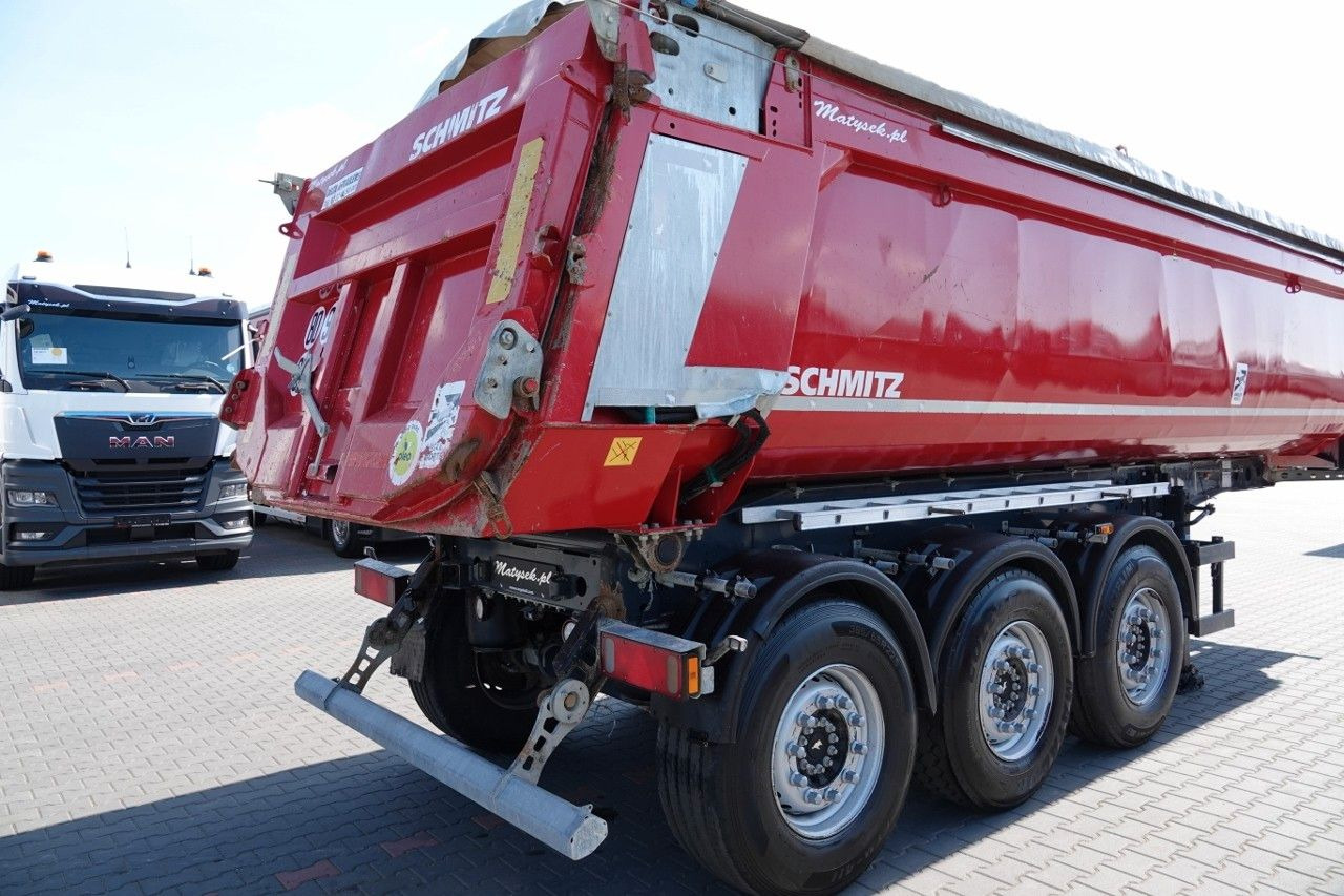 Kiper poluprikolica Schmitz Cargobull WYWROTKA / 26 m3 / STALOWA  / HYDROKLAPA / OŚ PO: slika Kiper poluprikolica Schmitz Cargobull WYWROTKA / 26 m3 / STALOWA  / HYDROKLAPA / OŚ PO