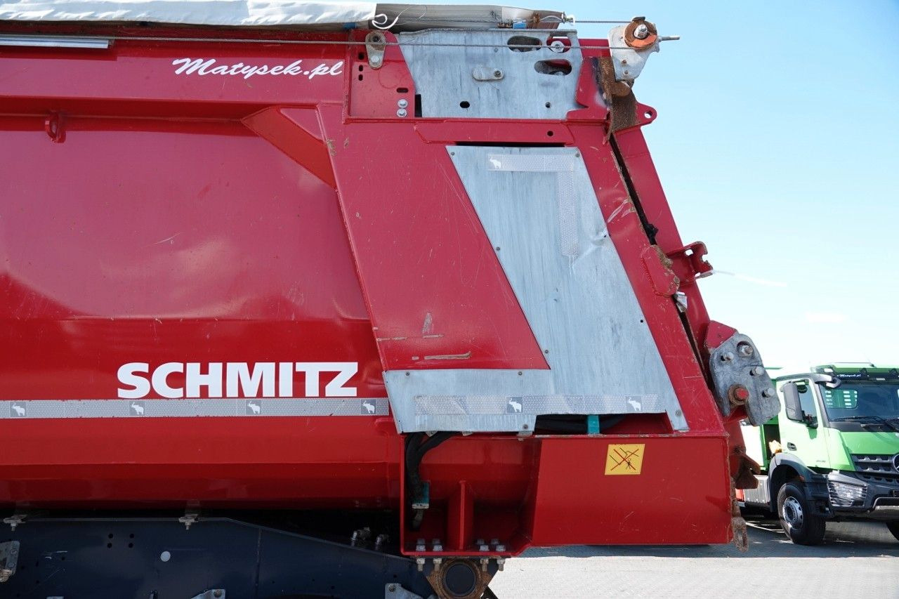 Kiper poluprikolica Schmitz Cargobull WYWROTKA / 26 m3 / STALOWA  / HYDROKLAPA / OŚ PO: slika Kiper poluprikolica Schmitz Cargobull WYWROTKA / 26 m3 / STALOWA  / HYDROKLAPA / OŚ PO