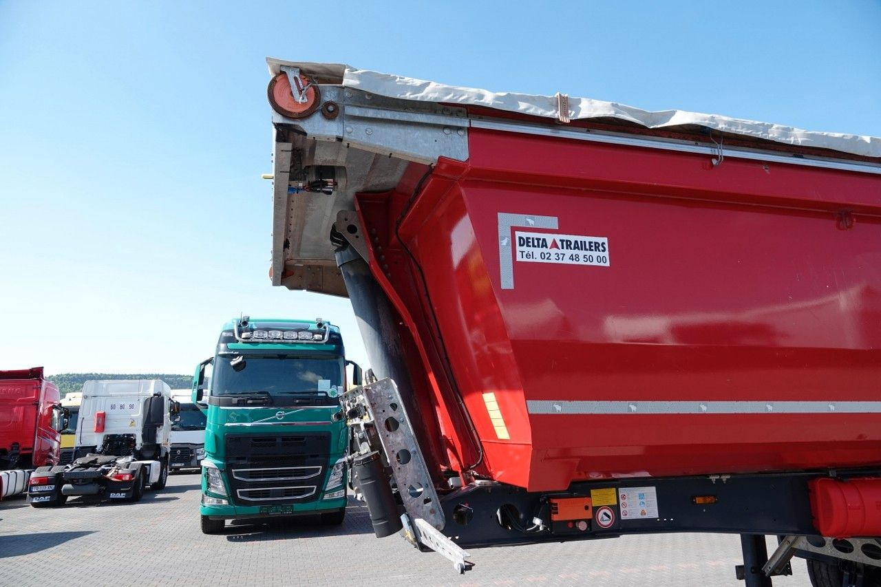 Kiper poluprikolica Schmitz Cargobull WYWROTKA / 26 m3 / STALOWA  / HYDROKLAPA / OŚ PO: slika Kiper poluprikolica Schmitz Cargobull WYWROTKA / 26 m3 / STALOWA  / HYDROKLAPA / OŚ PO