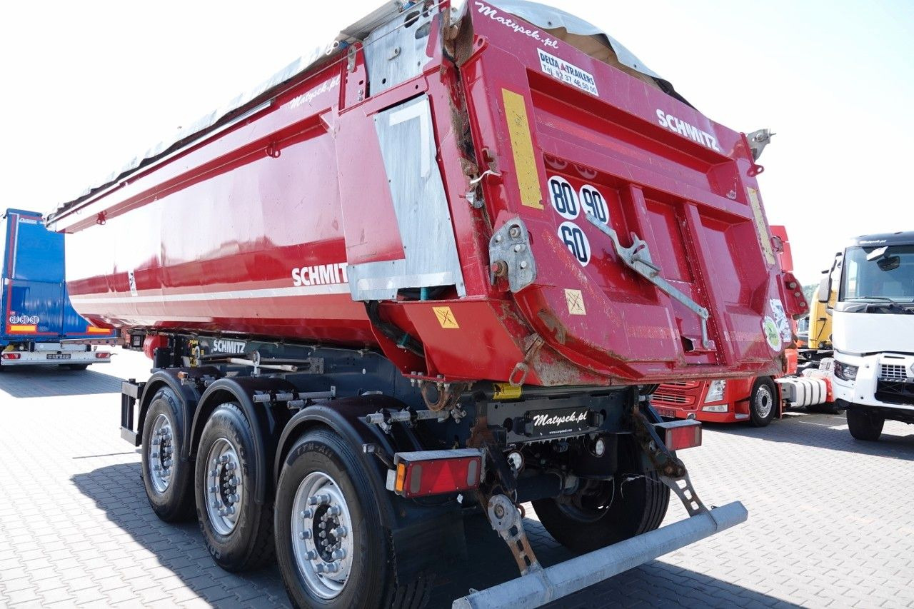 Kiper poluprikolica Schmitz Cargobull WYWROTKA / 26 m3 / STALOWA  / HYDROKLAPA / OŚ PO: slika Kiper poluprikolica Schmitz Cargobull WYWROTKA / 26 m3 / STALOWA  / HYDROKLAPA / OŚ PO
