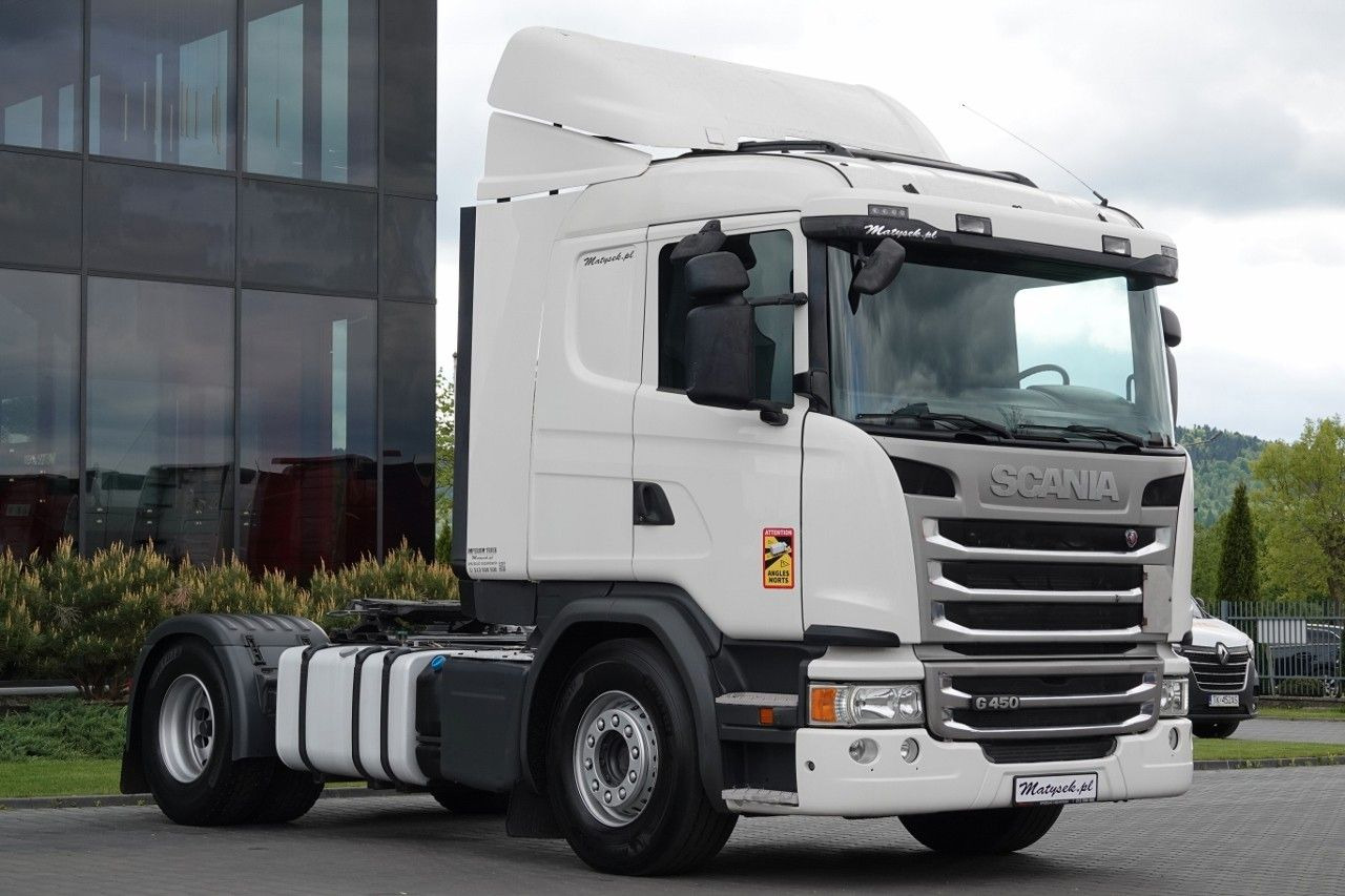 Scania G 450 / RETARDER / NISKA KABINA / SPROWADZONA - Tegljač: slika Scania G 450 / RETARDER / NISKA KABINA / SPROWADZONA - Tegljač Scania G 450 / RETARDER / NISKA KABINA / SPROWADZONA - Tegljač: slika Scania G 450 / RETARDER / NISKA KABINA / SPROWADZONA - Tegljač