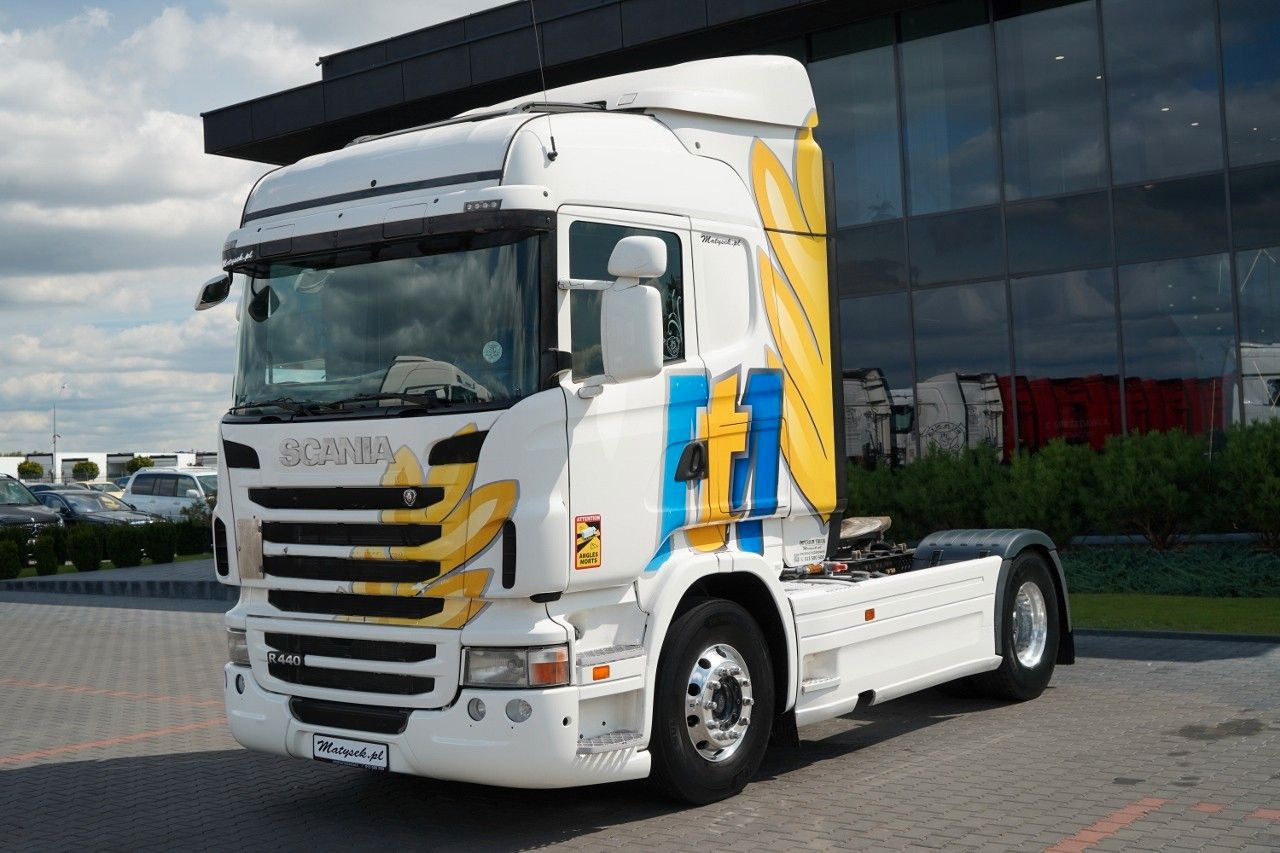 Scania R 440 / RETARDER / EURO 5 / PDE ADBLUE / HYDRAUL - Tegljač: slika Scania R 440 / RETARDER / EURO 5 / PDE ADBLUE / HYDRAUL - Tegljač Scania R 440 / RETARDER / EURO 5 / PDE ADBLUE / HYDRAUL - Tegljač: slika Scania R 440 / RETARDER / EURO 5 / PDE ADBLUE / HYDRAUL - Tegljač