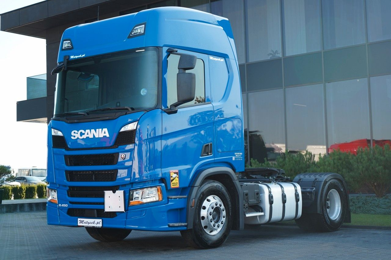 Scania R 450 / HYDRAULIKA / PEŁNY ADR / RETARDER / I-PA - Tegljač: slika  Scania R 450 / HYDRAULIKA / PEŁNY ADR / RETARDER / I-PA - Tegljač Scania R 450 / HYDRAULIKA / PEŁNY ADR / RETARDER / I-PA - Tegljač: slika  Scania R 450 / HYDRAULIKA / PEŁNY ADR / RETARDER / I-PA - Tegljač