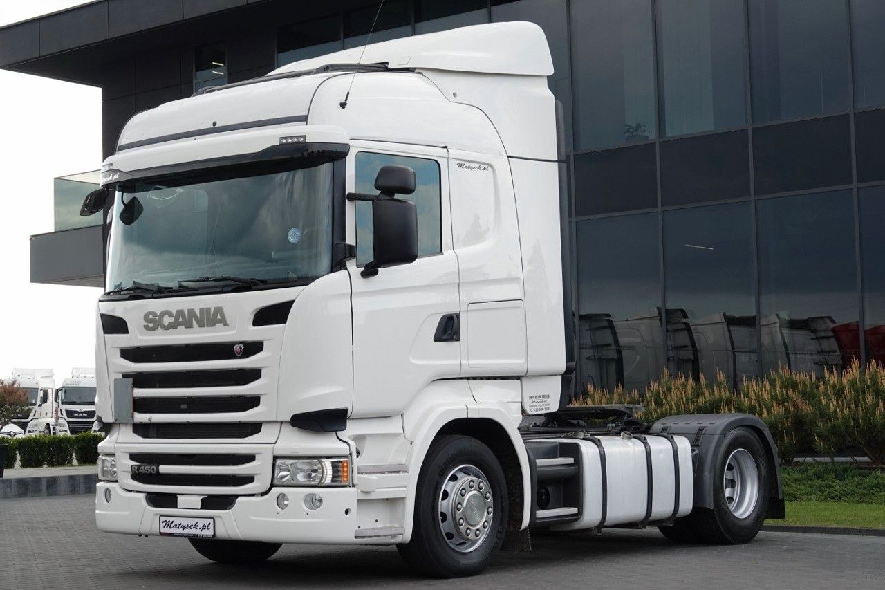 Scania R 450 / RETARDER / OPONY 100% / PO KONTRAKCIE SE - Tegljač: slika Scania R 450 / RETARDER / OPONY 100% / PO KONTRAKCIE SE - Tegljač Scania R 450 / RETARDER / OPONY 100% / PO KONTRAKCIE SE - Tegljač: slika Scania R 450 / RETARDER / OPONY 100% / PO KONTRAKCIE SE - Tegljač