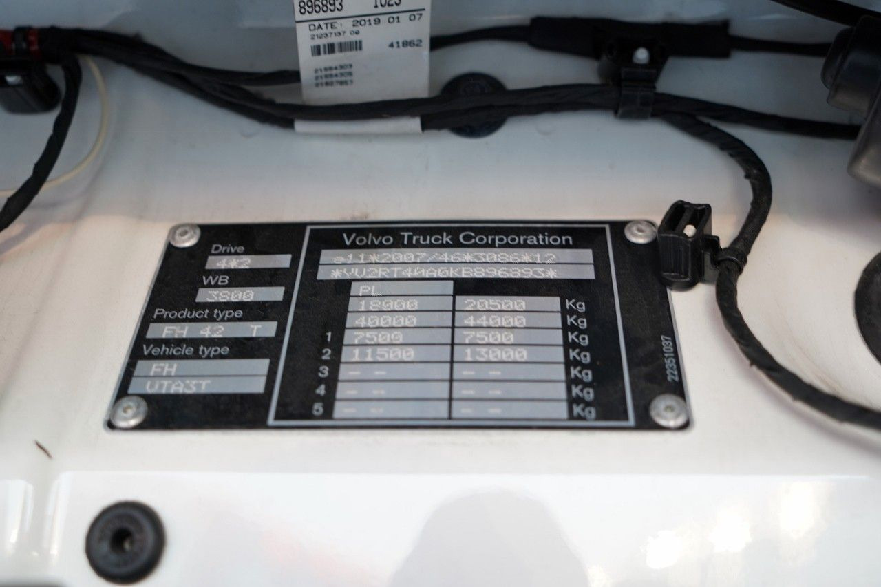 Tegljač Volvo FH 500 / 2019 ROK: slika Tegljač Volvo FH 500 / 2019 ROK