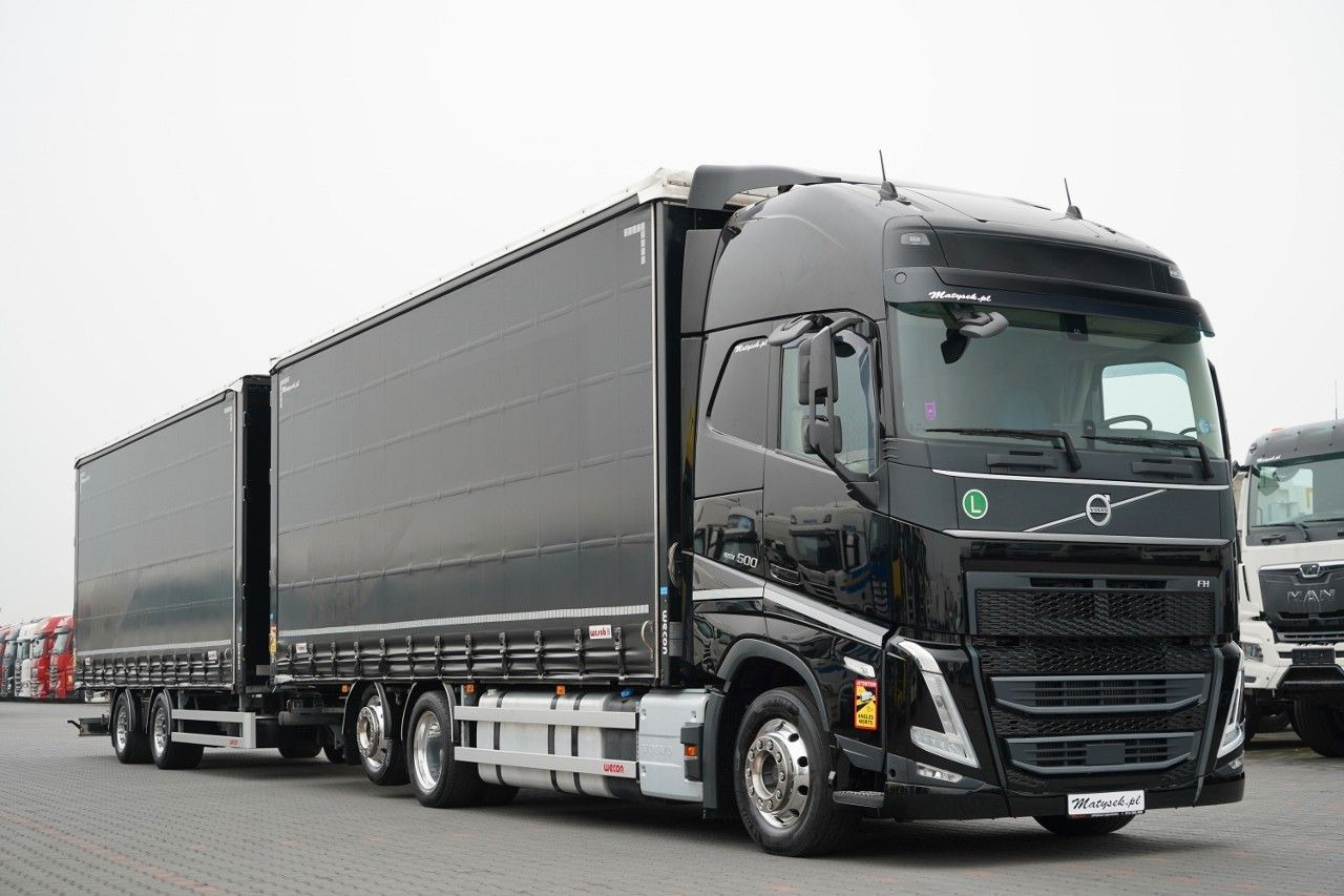 Volvo FH 500 /XXL / ZESTAW TANDEM PRZEJAZDOWY 120 M3 / - Kamion s ceradom, Prikolica s ceradom: slika Volvo FH 500 /XXL / ZESTAW TANDEM PRZEJAZDOWY 120 M3 / - Kamion s ceradom, Prikolica s ceradom Volvo FH 500 /XXL / ZESTAW TANDEM PRZEJAZDOWY 120 M3 / - Kamion s ceradom, Prikolica s ceradom: slika Volvo FH 500 /XXL / ZESTAW TANDEM PRZEJAZDOWY 120 M3 / - Kamion s ceradom, Prikolica s ceradom