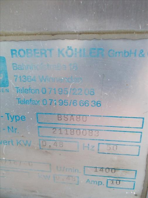 Erka BSA 80 80 Sheeter for Dough Strands (pretzel) - Pekarska oprema: slika Erka BSA 80 80 Sheeter for Dough Strands (pretzel) - Pekarska oprema Erka BSA 80 80 Sheeter for Dough Strands (pretzel) - Pekarska oprema: slika Erka BSA 80 80 Sheeter for Dough Strands (pretzel) - Pekarska oprema