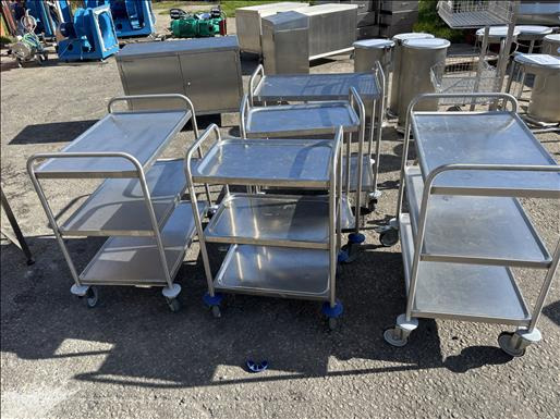 Teknomek stainless trolleys - Oprema za prehrambenu industriju: slika Teknomek stainless trolleys - Oprema za prehrambenu industriju Teknomek stainless trolleys - Oprema za prehrambenu industriju: slika Teknomek stainless trolleys - Oprema za prehrambenu industriju
