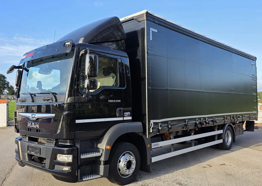 MAN TGM 12.290 / 15.290 / E6/ FIRANKA /BOCZNE DRZWI / BURTO-FIRANKA / 18PALET / WINDA / NISKI PRZEBIEG / 2018/ CAŁY NA PODUSZKACH / SERWISOWANY - Kamion s ceradom: slika MAN TGM 12.290 / 15.290 / E6/ FIRANKA /BOCZNE DRZWI / BURTO-FIRANKA / 18PALET / WINDA / NISKI PRZEBIEG / 2018/ CAŁY NA PODUSZKACH / SERWISOWANY - Kamion s ceradom MAN TGM 12.290 / 15.290 / E6/ FIRANKA /BOCZNE DRZWI / BURTO-FIRANKA / 18PALET / WINDA / NISKI PRZEBIEG / 2018/ CAŁY NA PODUSZKACH / SERWISOWANY - Kamion s ceradom: slika MAN TGM 12.290 / 15.290 / E6/ FIRANKA /BOCZNE DRZWI / BURTO-FIRANKA / 18PALET / WINDA / NISKI PRZEBIEG / 2018/ CAŁY NA PODUSZKACH / SERWISOWANY - Kamion s ceradom