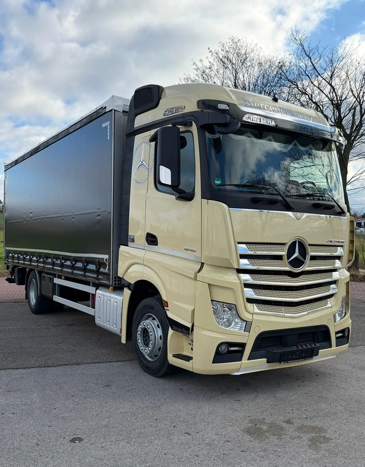 Mercedes-Benz ACTROS 1846 / FIRANKA / WINDA / 18 EUROPALET / AUTOMAT / Z NIEMIEC / 2019 / PRZEBIEG 370 TYŚ KM - Kamion s ceradom: slika Mercedes-Benz ACTROS 1846 / FIRANKA / WINDA / 18 EUROPALET / AUTOMAT / Z NIEMIEC / 2019 / PRZEBIEG 370 TYŚ KM - Kamion s ceradom Mercedes-Benz ACTROS 1846 / FIRANKA / WINDA / 18 EUROPALET / AUTOMAT / Z NIEMIEC / 2019 / PRZEBIEG 370 TYŚ KM - Kamion s ceradom: slika Mercedes-Benz ACTROS 1846 / FIRANKA / WINDA / 18 EUROPALET / AUTOMAT / Z NIEMIEC / 2019 / PRZEBIEG 370 TYŚ KM - Kamion s ceradom