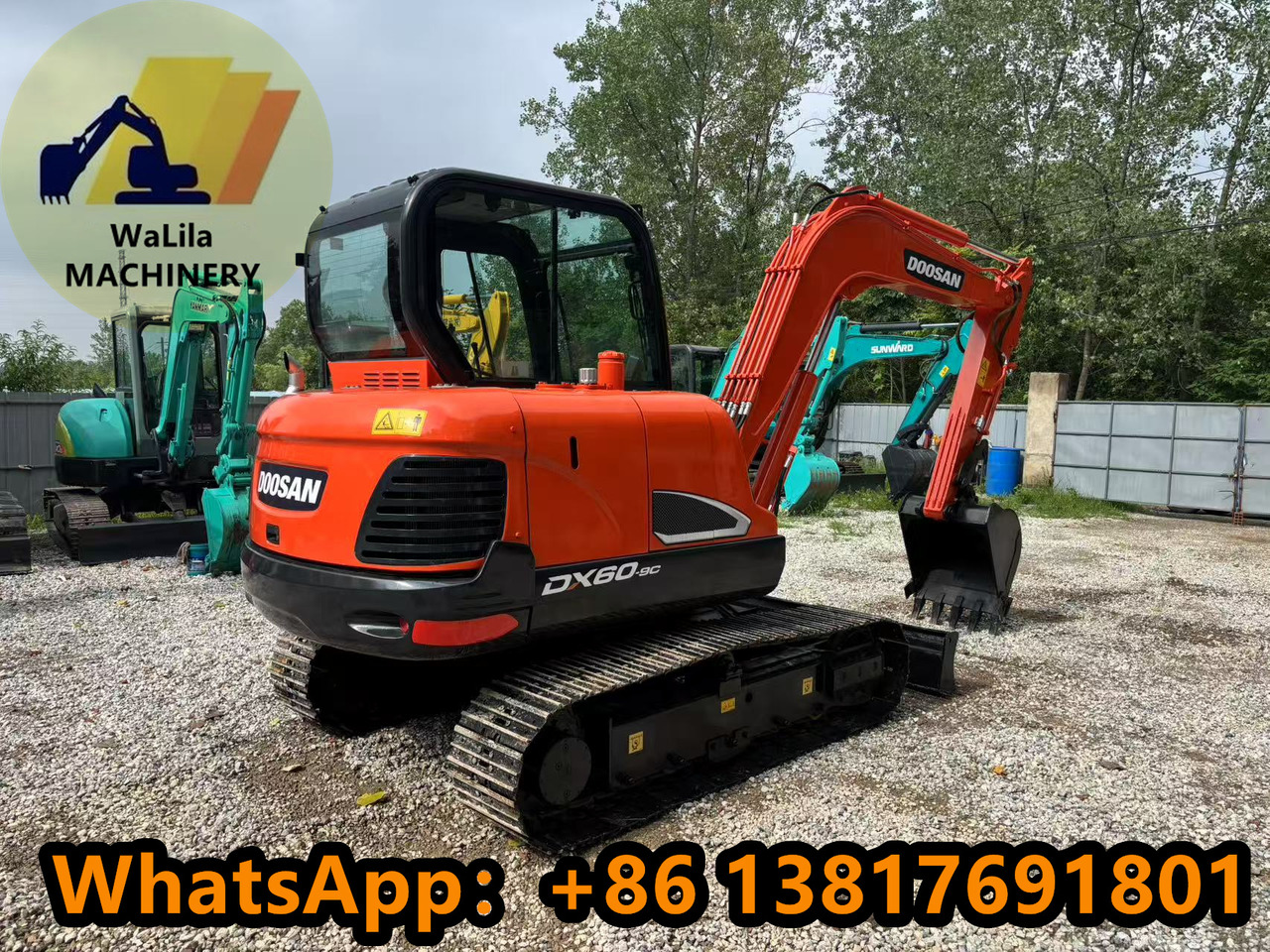 Mini bager DOOSAN DX60-9: slika Mini bager DOOSAN DX60-9 Mini bager DOOSAN DX60-9: slika Mini bager DOOSAN DX60-9
