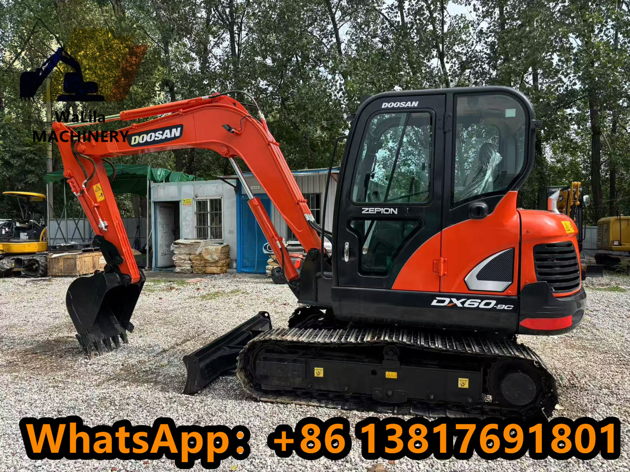 DOOSAN DX60-9 - Mini bager: slika DOOSAN DX60-9 - Mini bager DOOSAN DX60-9 - Mini bager: slika DOOSAN DX60-9 - Mini bager