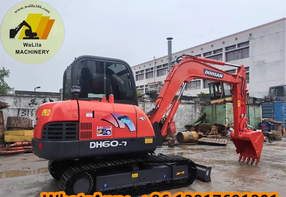 Doosan DH 60-7 - Mini bager: slika Doosan DH 60-7 - Mini bager Doosan DH 60-7 - Mini bager: slika Doosan DH 60-7 - Mini bager