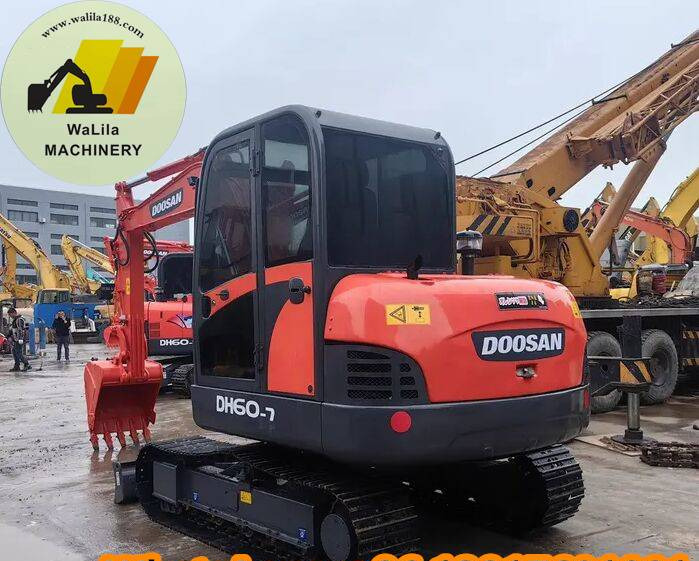 Doosan DH 60-7 - Mini bager: slika Doosan DH 60-7 - Mini bager Doosan DH 60-7 - Mini bager: slika Doosan DH 60-7 - Mini bager