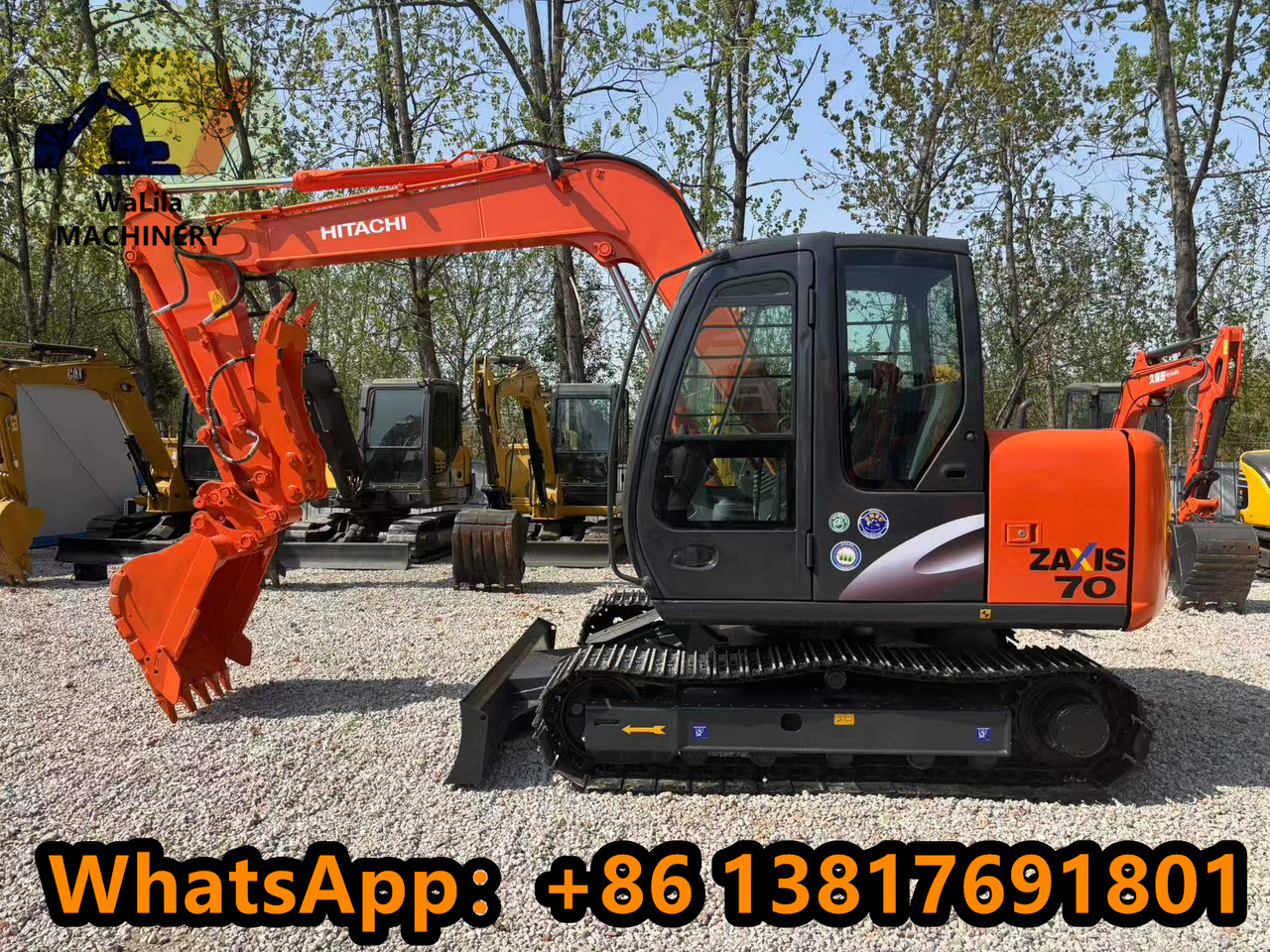 HITACHI ZX70 - Mini bager: slika HITACHI ZX70 - Mini bager HITACHI ZX70 - Mini bager: slika HITACHI ZX70 - Mini bager