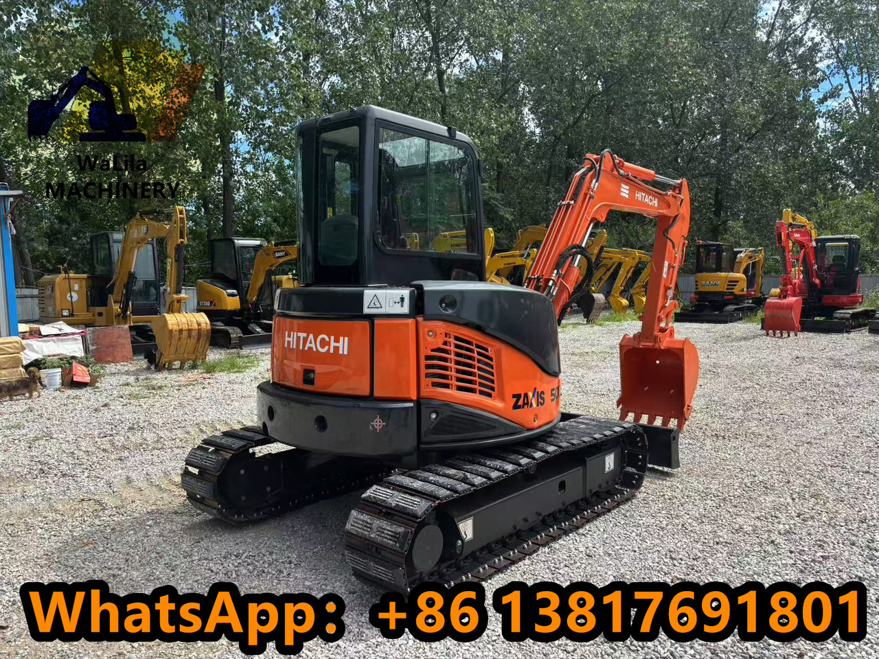 HITACHI Zx50 - Mini bager: slika HITACHI Zx50 - Mini bager HITACHI Zx50 - Mini bager: slika HITACHI Zx50 - Mini bager