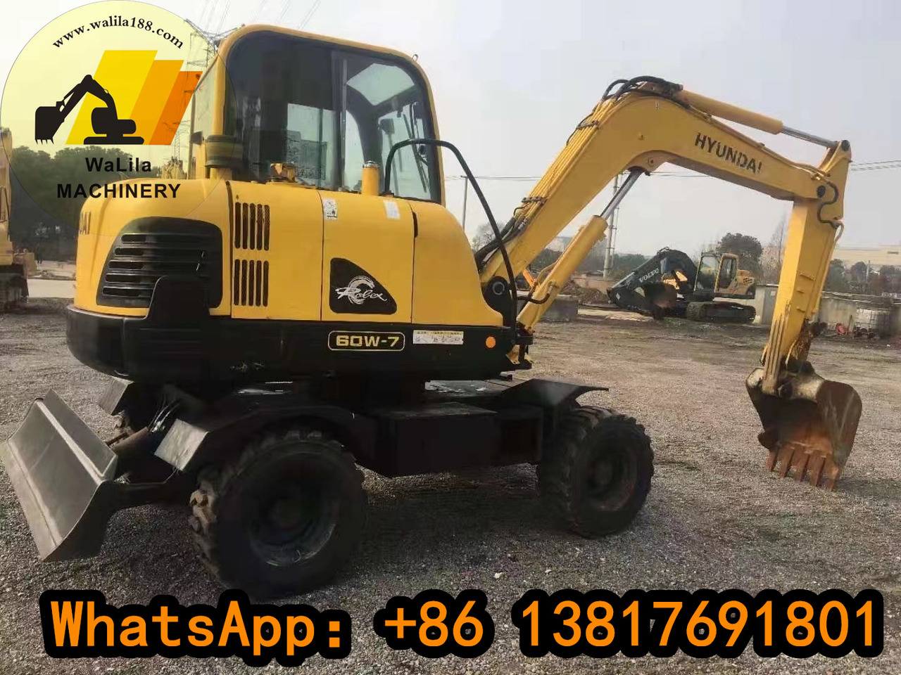 HYUNDAI R60W - Mini bager: slika HYUNDAI R60W - Mini bager HYUNDAI R60W - Mini bager: slika HYUNDAI R60W - Mini bager