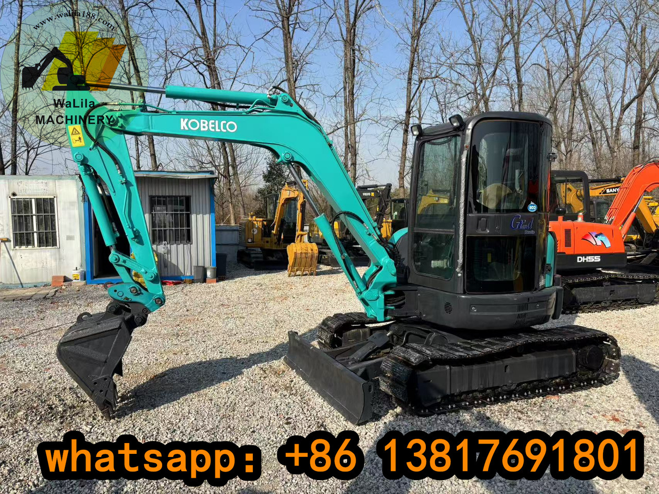 KOBELCO SK55 - Mini bager: slika KOBELCO SK55 - Mini bager KOBELCO SK55 - Mini bager: slika KOBELCO SK55 - Mini bager