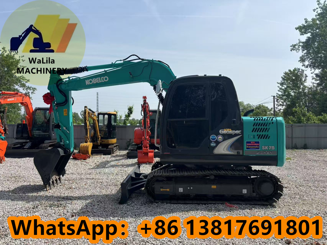 KOBELCO SK75 - Mini bager: slika KOBELCO SK75 - Mini bager KOBELCO SK75 - Mini bager: slika KOBELCO SK75 - Mini bager