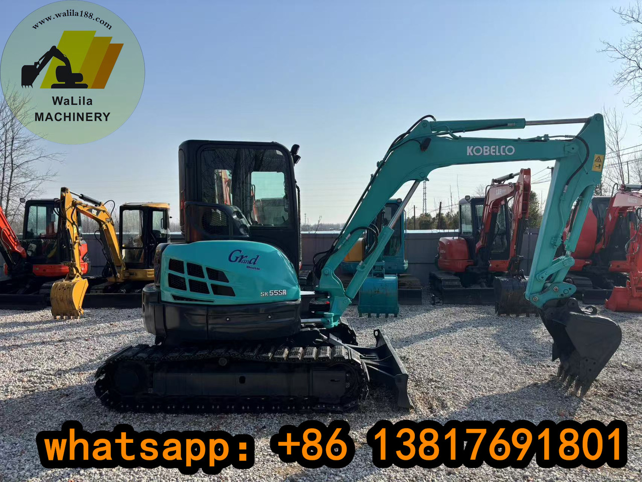 KOBELCO sk55 - Mini bager: slika KOBELCO sk55 - Mini bager KOBELCO sk55 - Mini bager: slika KOBELCO sk55 - Mini bager