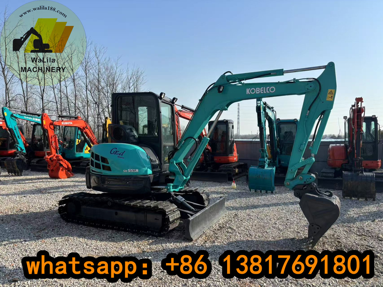 KOBELCO sk55 - Mini bager: slika KOBELCO sk55 - Mini bager KOBELCO sk55 - Mini bager: slika KOBELCO sk55 - Mini bager