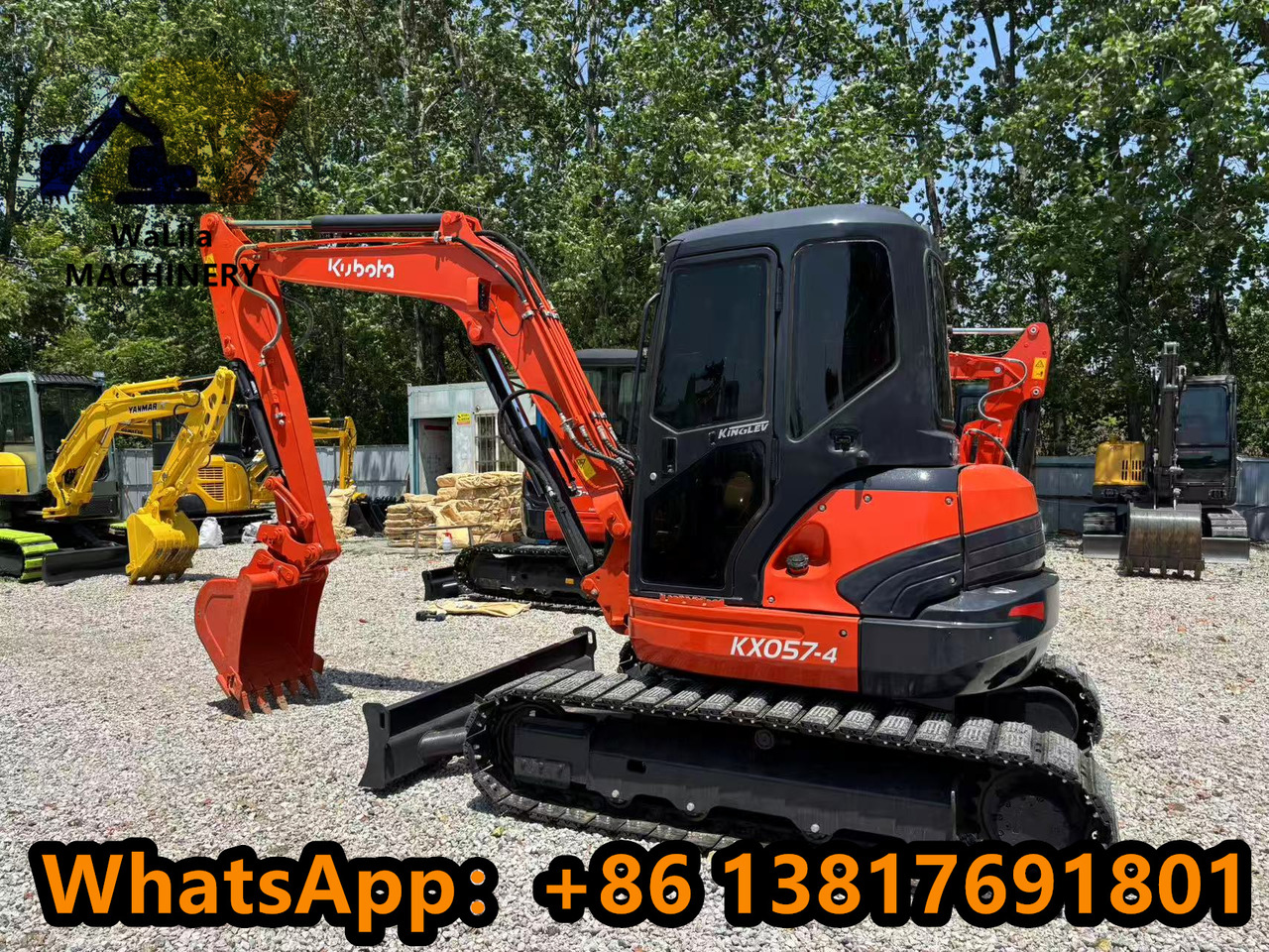 KUBOTA KX057-4 - Mini bager: slika KUBOTA KX057-4 - Mini bager KUBOTA KX057-4 - Mini bager: slika KUBOTA KX057-4 - Mini bager