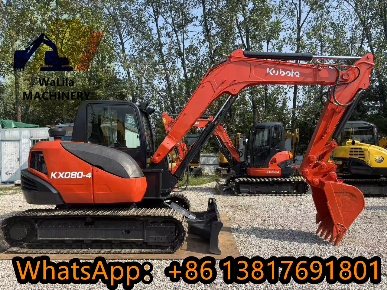 KUBOTA KX080 - Mini bager: slika KUBOTA KX080 - Mini bager KUBOTA KX080 - Mini bager: slika KUBOTA KX080 - Mini bager