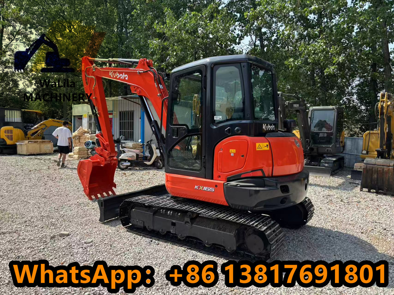 KUBOTA KX165-5 - Mini bager: slika KUBOTA KX165-5 - Mini bager KUBOTA KX165-5 - Mini bager: slika KUBOTA KX165-5 - Mini bager