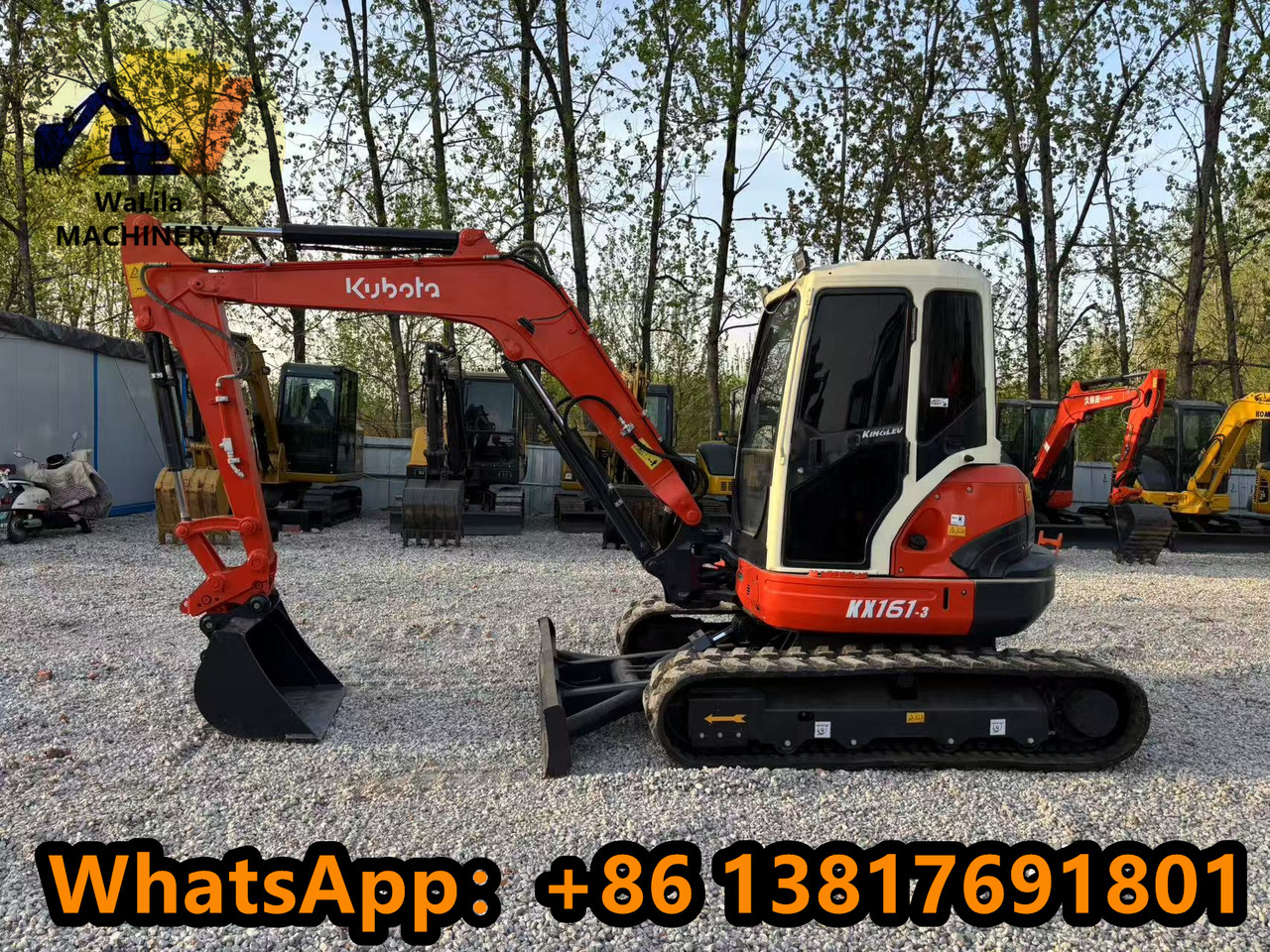 KUBOTA Kx161 - Mini bager: slika KUBOTA Kx161 - Mini bager KUBOTA Kx161 - Mini bager: slika KUBOTA Kx161 - Mini bager