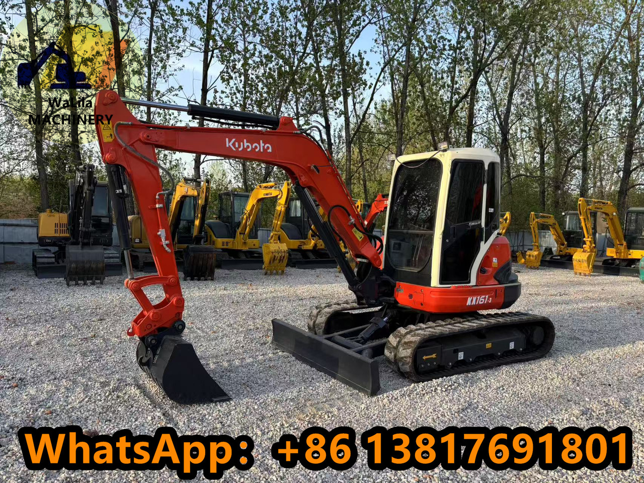 KUBOTA Kx161 - Mini bager: slika KUBOTA Kx161 - Mini bager KUBOTA Kx161 - Mini bager: slika KUBOTA Kx161 - Mini bager