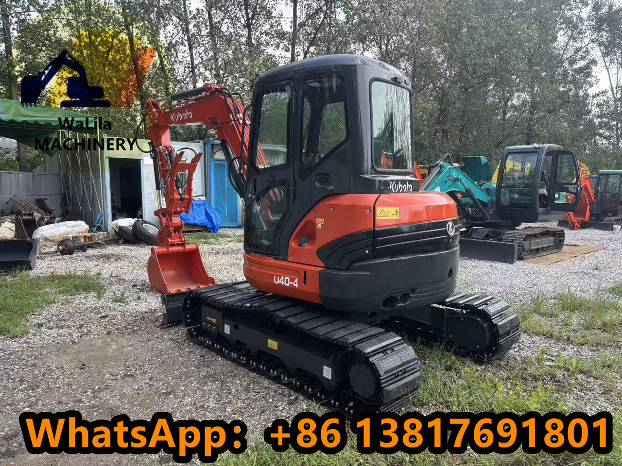 KUBOTA U40-4 - Mini bager: slika KUBOTA U40-4 - Mini bager KUBOTA U40-4 - Mini bager: slika KUBOTA U40-4 - Mini bager
