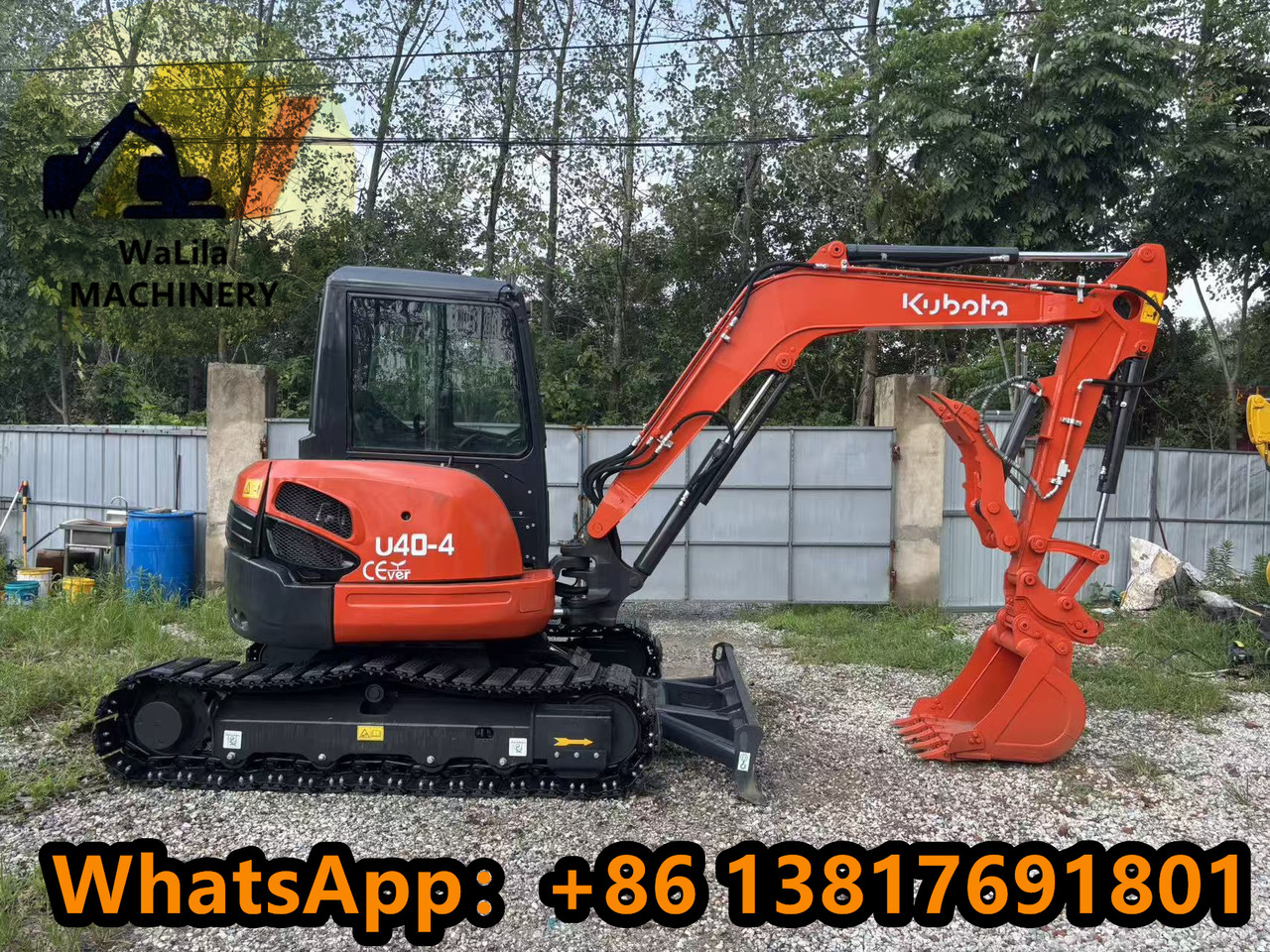 KUBOTA U40-4 - Mini bager: slika KUBOTA U40-4 - Mini bager KUBOTA U40-4 - Mini bager: slika KUBOTA U40-4 - Mini bager