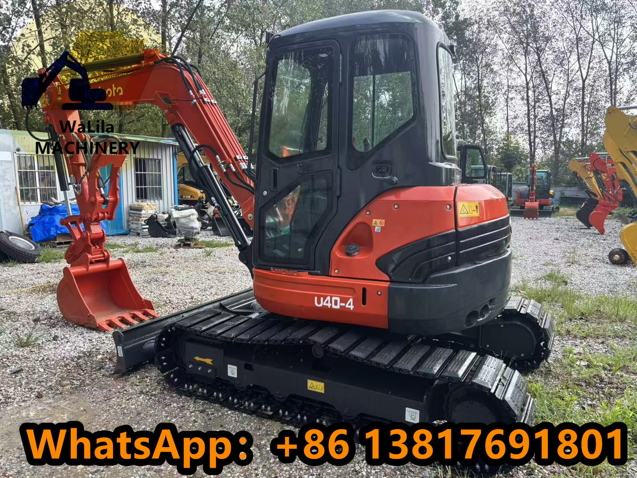 KUBOTA U40 - Mini bager: slika KUBOTA U40 - Mini bager KUBOTA U40 - Mini bager: slika KUBOTA U40 - Mini bager