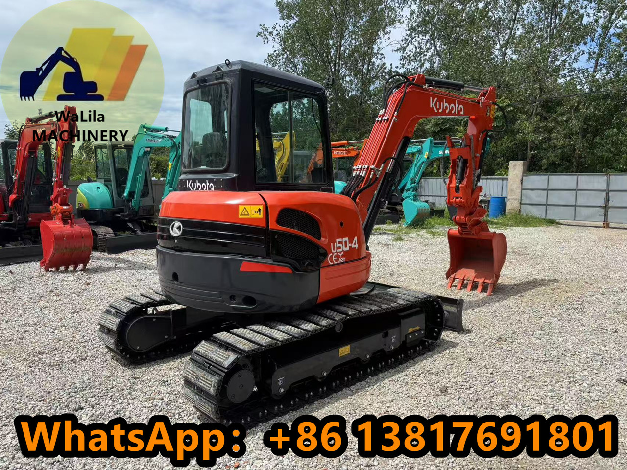 KUBOTA U50 - Mini bager: slika KUBOTA U50 - Mini bager KUBOTA U50 - Mini bager: slika KUBOTA U50 - Mini bager