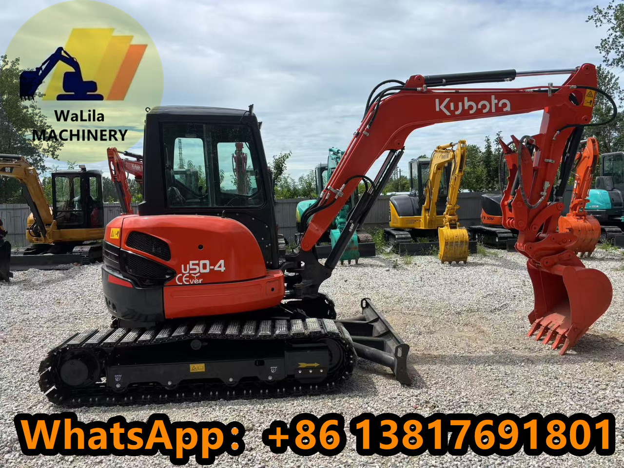 KUBOTA U50 - Mini bager: slika KUBOTA U50 - Mini bager KUBOTA U50 - Mini bager: slika KUBOTA U50 - Mini bager
