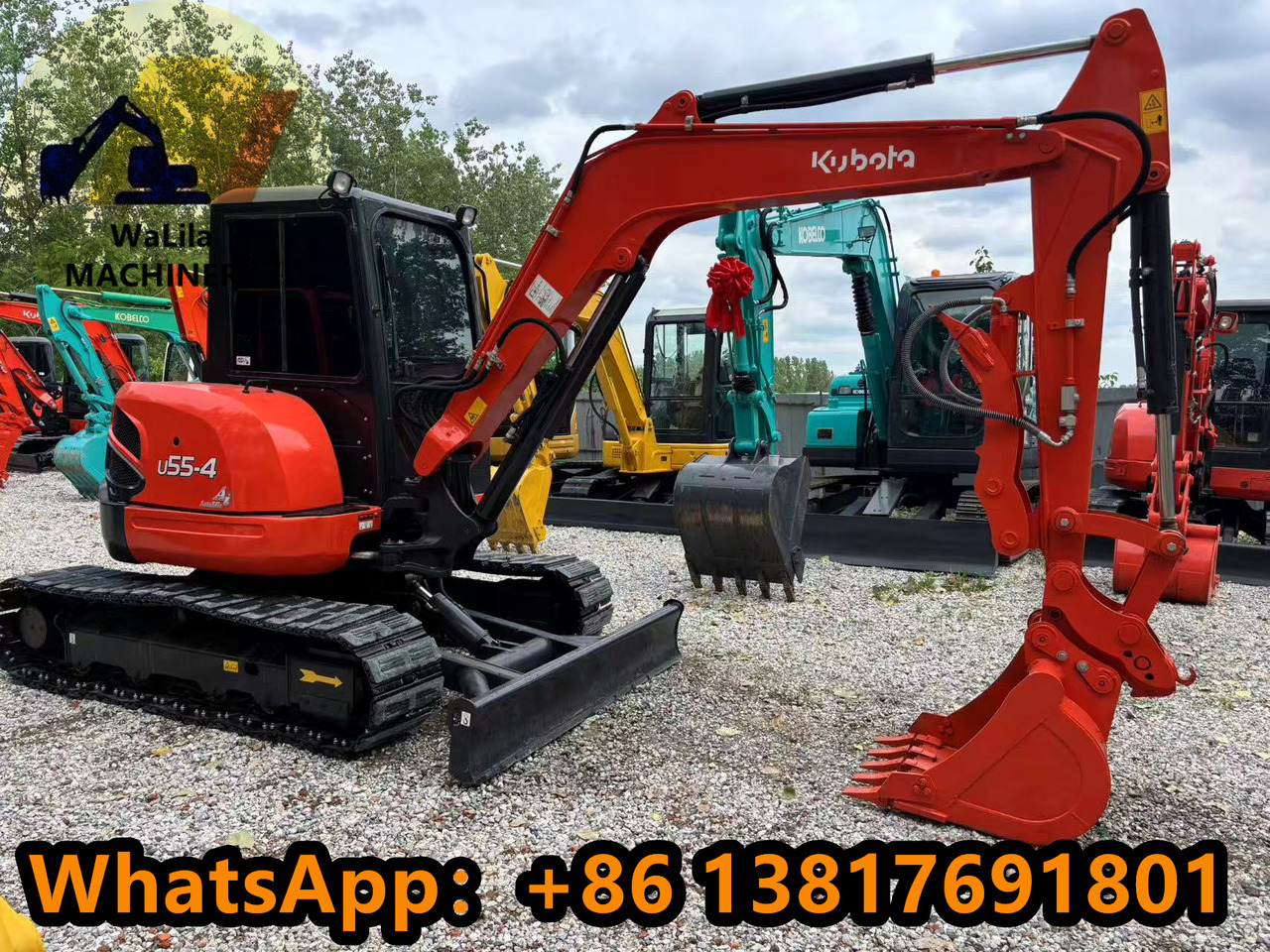 KUBOTA U55-4 - Mini bager: slika KUBOTA U55-4 - Mini bager KUBOTA U55-4 - Mini bager: slika KUBOTA U55-4 - Mini bager