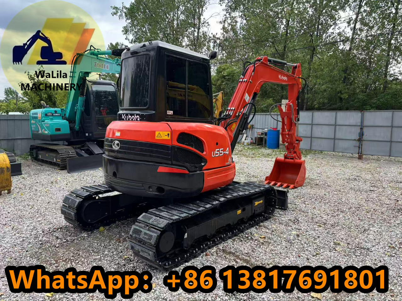 KUBOTA U55-4R - Mini bager: slika KUBOTA U55-4R - Mini bager KUBOTA U55-4R - Mini bager: slika KUBOTA U55-4R - Mini bager